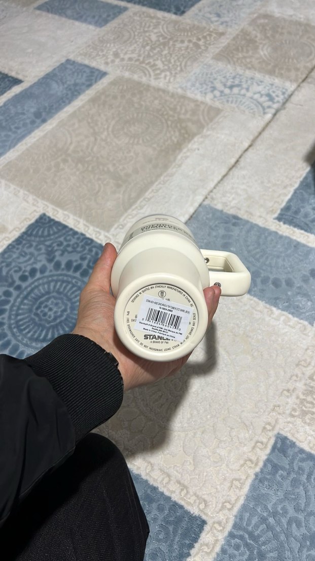 Stanley Quencher H2.0 Beyaz Termos Bardak - Görsel 2