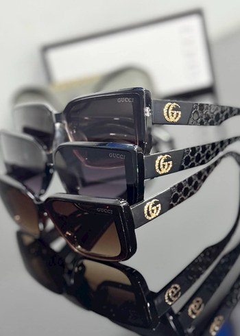 Klasik Parlak Kahverengi Kadın Güneş Gözlüğü - Görsel 11