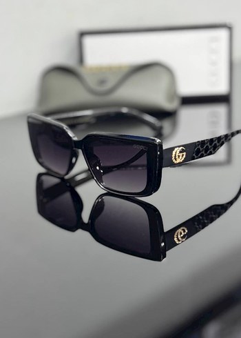 Klasik Parlak Kahverengi Kadın Güneş Gözlüğü - Görsel 2