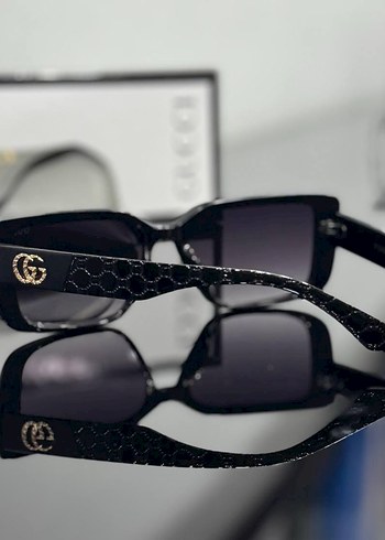 Klasik Parlak Kahverengi Kadın Güneş Gözlüğü - Görsel 3