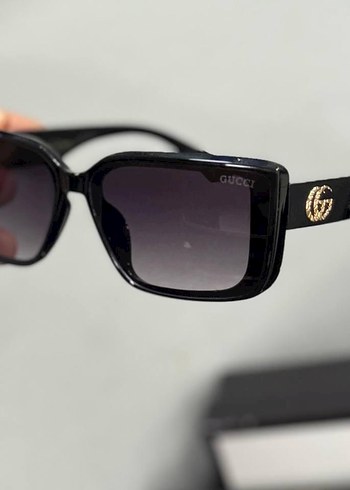 Klasik Parlak Kahverengi Kadın Güneş Gözlüğü - Görsel 8