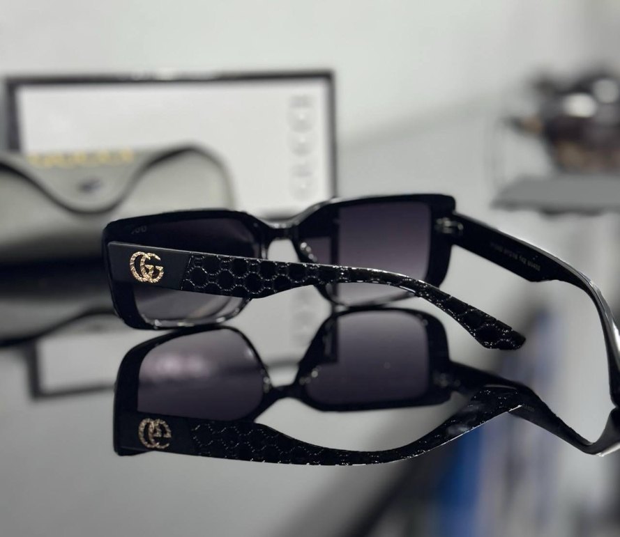 Klasik Parlak Kahverengi Kadın Güneş Gözlüğü - Görsel 3