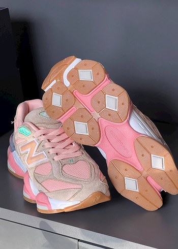 Pembe Platform Topuklu Bağcıklı Kadın Spor Ayakkabı - Görsel 12