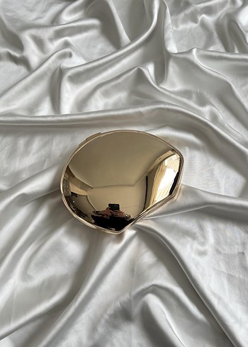 Parlak Altın Kadın abiye çanta - Görsel 3