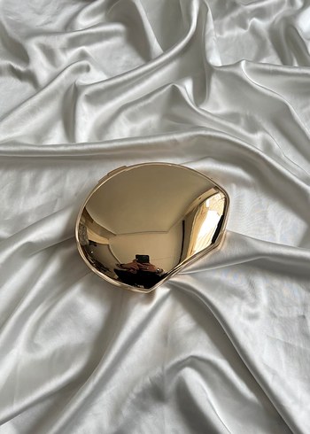 Parlak Altın Kadın abiye çanta - Görsel 2