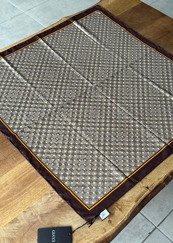 Gucci eşarp ithal A kalite ipek twil - Görsel 4