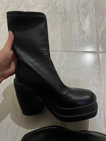37 Beden bershka platform topuk bot