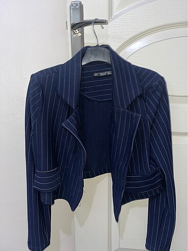 crop blazer ceket