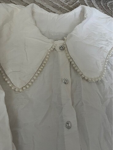 Bebe yaka gömlek - Görsel 3