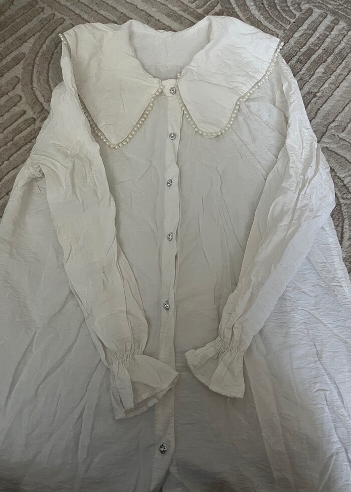 Bebe yaka gömlek - Görsel 2