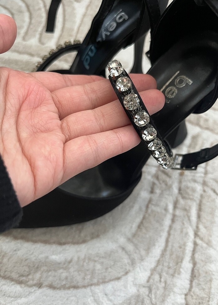 Abiye topuklu ayakkabı - Görsel 3