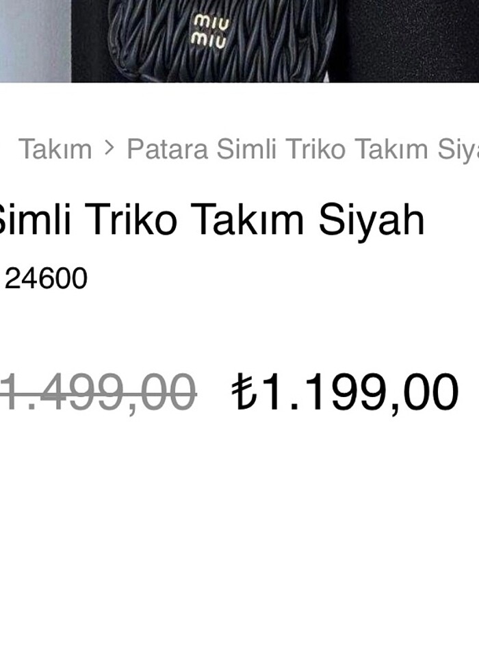 Kadın simli ikili takım - Görsel 3