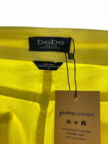 28 Beden sarı Renk BeBe Jean / Kot %70 İndirimli.