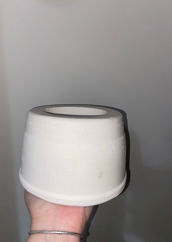 Tek parça ayaklı silindir bardak kalıbı (alçı) - Görsel 4