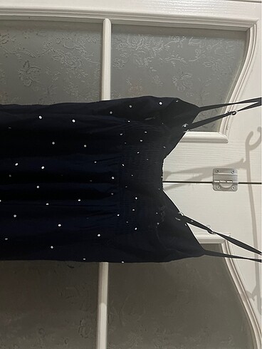 Uzun göğüs dekolteli elbise - Görsel 3