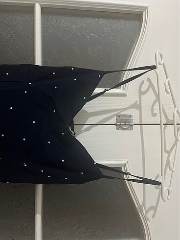 Uzun göğüs dekolteli elbise - Görsel 2