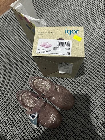 30 Beden pembe Renk İGOR SANDALET (no 30)