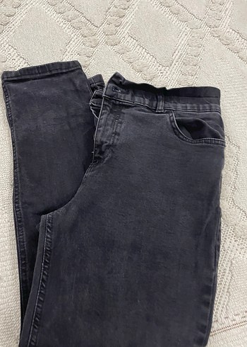 LC Waikiki Siyah Kadın Jean Pantolon - Görsel 3