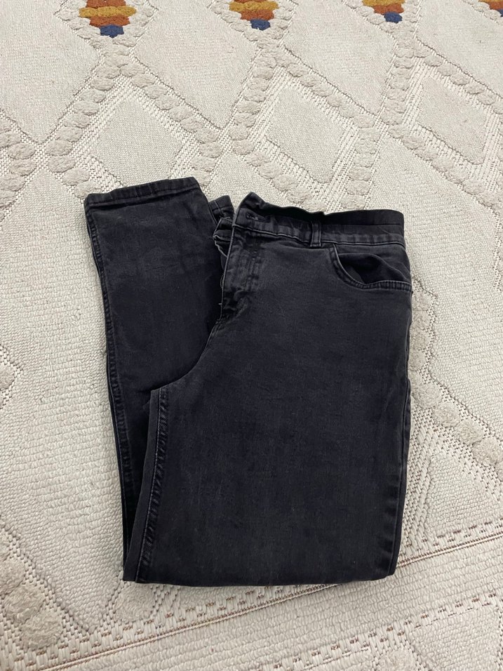 LC Waikiki Siyah Kadın Jean Pantolon - Görsel 2