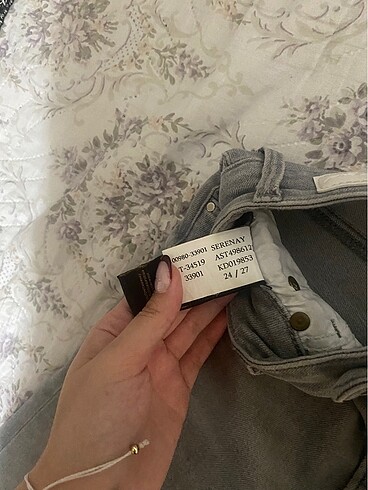 xs Beden Mavi jean