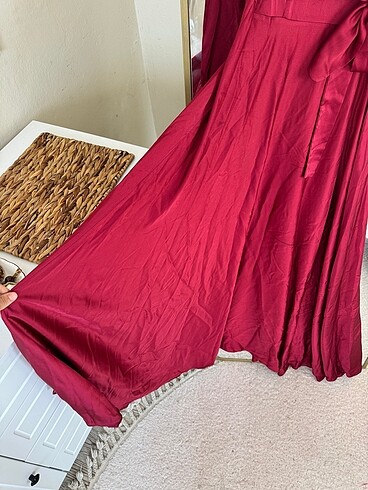 Bordo Abiye - Görsel 6