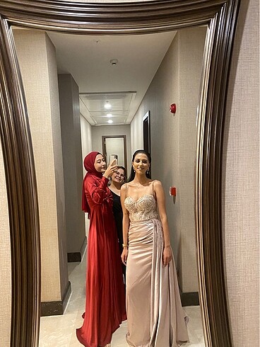 Bordo Abiye - Görsel 9