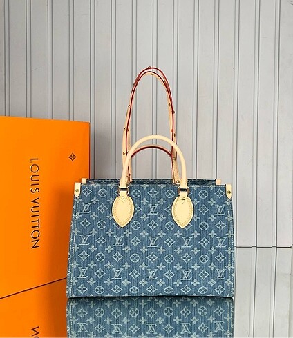 Louis Vuitton Louis Vuitton Onthego Denim MM Bag