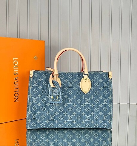 Louis Vuitton Onthego Denim MM Bag