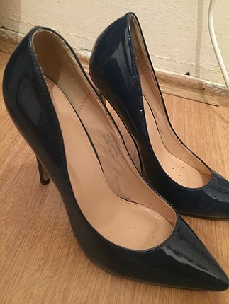 Zara koyu lacivert stiletto