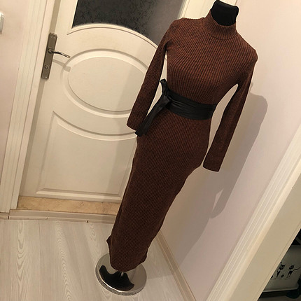 xl Beden Triko elbise