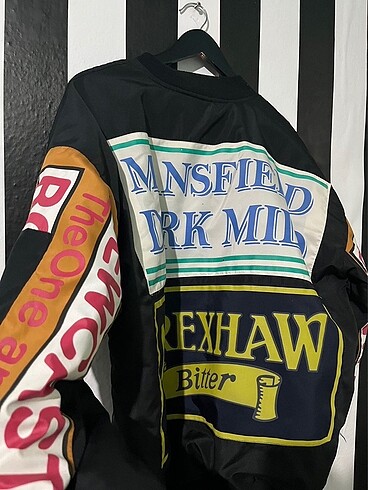 Oversize Bomber Ceket