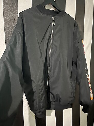 universal Beden Oversize Bomber Ceket