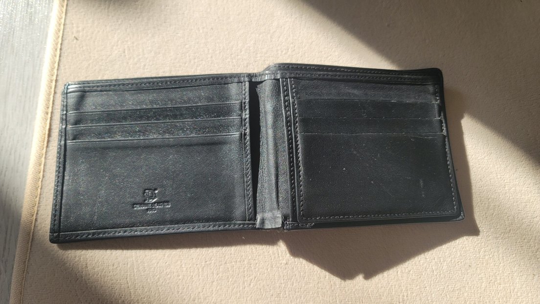 Klasik Siyah Hakiki Deri Erkek Cüzdanı - Görsel 3