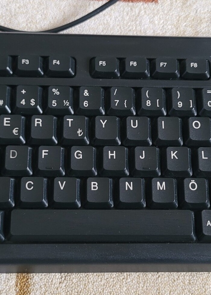 HP PR10101U Model Kablolu Bilgisayar Klavyesi - Görsel 2