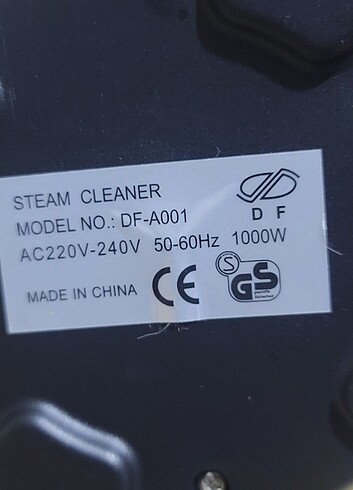 Steam Cleaner 1000W Buharlı Temizlik Makinası - Görsel 9