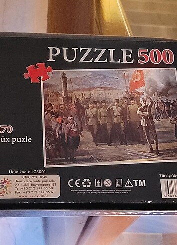  500 Parça Puzzle Set
