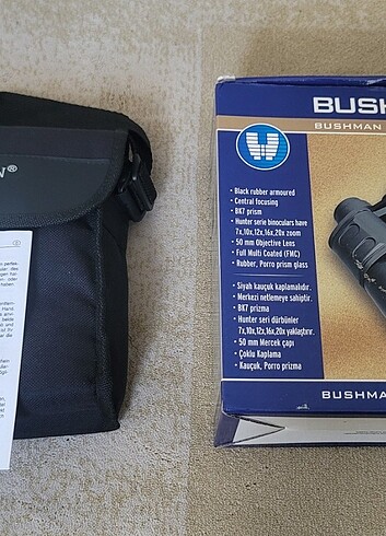 Bushman Hunter 10x50 Dürbün Kutulu - Görsel 6