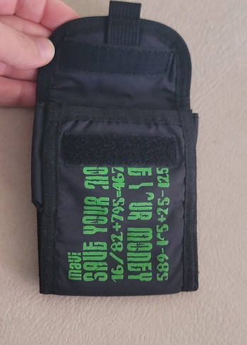 Lacivert Baskılı Erkek Cüzdanı - Görsel 2