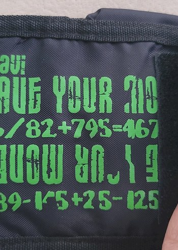 Lacivert Baskılı Erkek Cüzdanı - Görsel 5