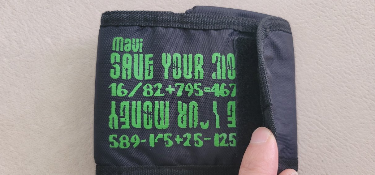 Lacivert Baskılı Erkek Cüzdanı - Görsel 5