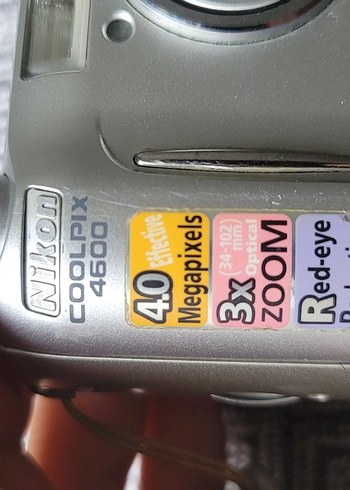 Nikon Coolpix 4600 Dijital Kamera Gri - Görsel 12