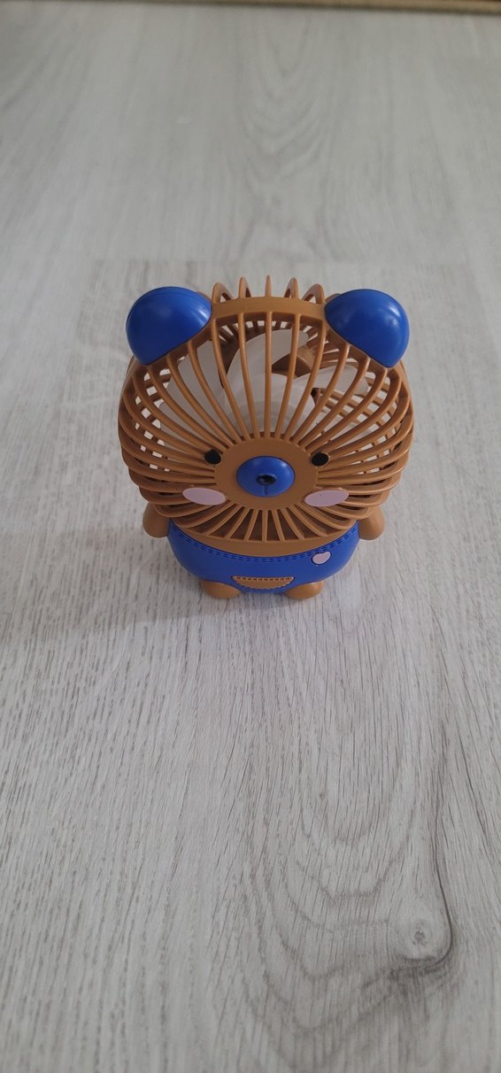 Hayvan Şeklinde Sevimli Işıklı El Fanı - Görsel 3