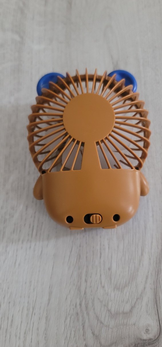 Hayvan Şeklinde Sevimli Işıklı El Fanı - Görsel 4