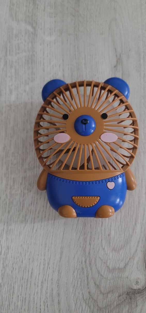 Hayvan Şeklinde Sevimli Işıklı El Fanı - Görsel 2