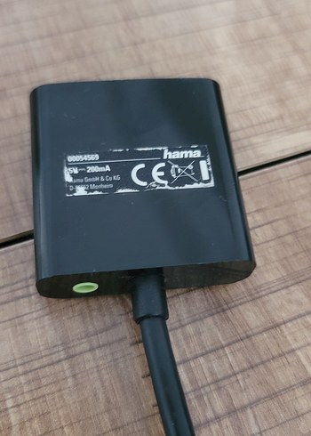 Hama marka HDMI - VGA adaptörü - Görsel 4