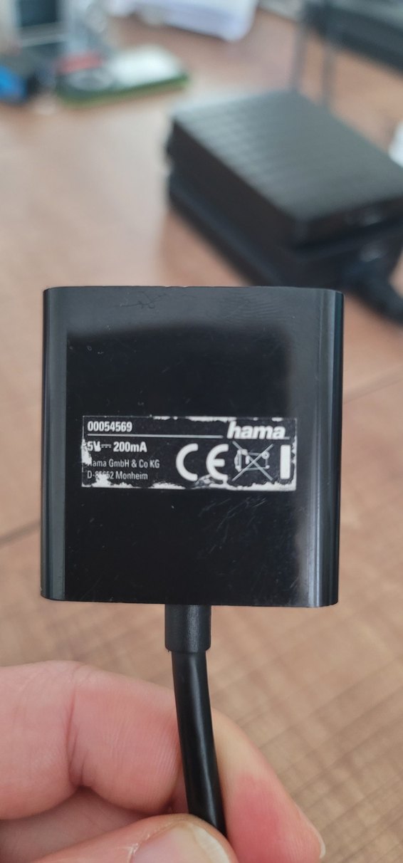 Hama marka HDMI - VGA adaptörü - Görsel 5