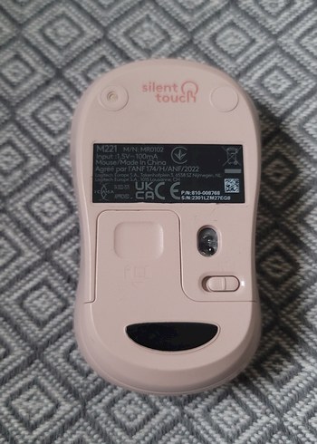 Logitech M221 Pembe Kablosuz Mouse - Görsel 7