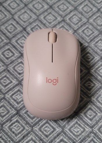 Logitech M221 Pembe Kablosuz Mouse - Görsel 2