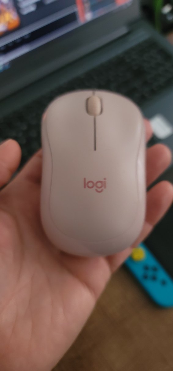 Logitech M221 Pembe Kablosuz Mouse - Görsel 5