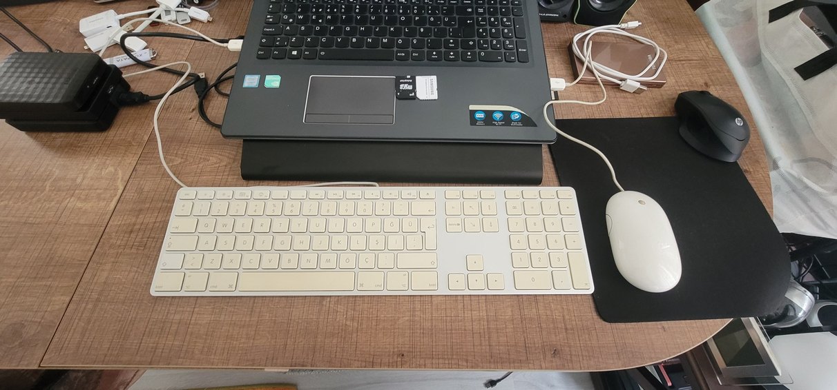 Apple A1243 Klavye + A1152 Mouse Set - Görsel 2